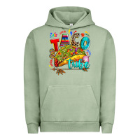 Pigment Oil Green taco tribe Urban Hoodie - RanaPortraitStore