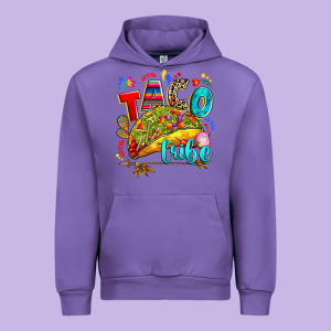 Taco Tribe Urban Hoodie Designed By Ranaportraitstore