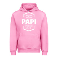 Fuchsia Pink Papi Genuine Urban Hoodie - artisFamous