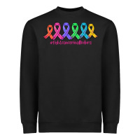 Black fight cancer in all colors Heavyweight Sweatshirt - AdoDesignShop