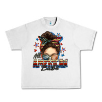 Lunar Rock american babe messy bun Urban Heavy Tee - FaDigitalArtStudio