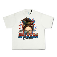 Pistachio american babe messy bun Urban Heavy Tee - FaDigitalArtStudio