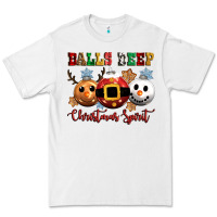 White balls deep christmas spirit Premium Tee - CowGirlArtShop