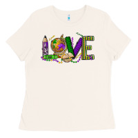 Bone love teacher mardi gras Ladies Tee - OliviaCreatesArt
