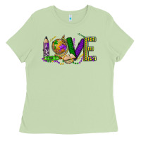Matcha love teacher mardi gras Ladies Tee - OliviaCreatesArt