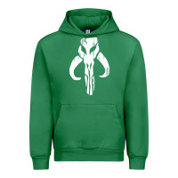 Emerald mandorian skull Urban Hoodie - artisFamous