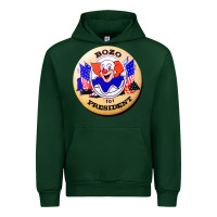 Forest Green bozo for president Urban Hoodie - artisFamous