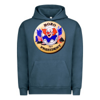 Pigment Midnight Navy bozo for president Urban Hoodie - artisFamous