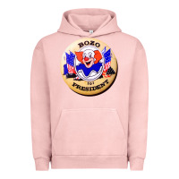 Pigment Salmon bozo for president Urban Hoodie - artisFamous