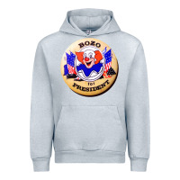 Heather Grey bozo for president Urban Hoodie - artisFamous
