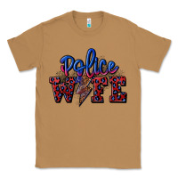 Toasted Coconut police wife with lightning bolt Classic Tee - CowGirlArtShop