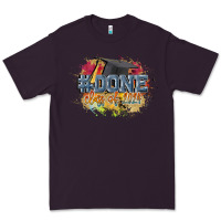 Plum #done class of 2024 Premium Tee - CowGirlArtShop