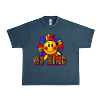 Midnight Navy Be kind pride Urban Heavy Tee - FaDigitalArtStudio