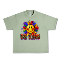 Oil Green Be kind pride Urban Heavy Tee - FaDigitalArtStudio
