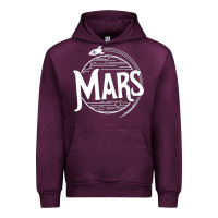 Mauve Wine mars Urban Hoodie - artisFamous