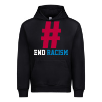 Black Basic End Racism Resist - Anti Trump Gift Political Urban Hoodie - artisFamous