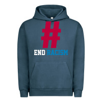 Pigment Midnight Navy Basic End Racism Resist - Anti Trump Gift Political Urban Hoodie - artisFamous