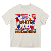 Cream red white and booze Heavy Core Tee - TumblerDesignByShophia