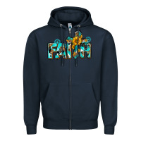 Navy faith with cross ado Zipper Hoodie - AdoDesignShop
