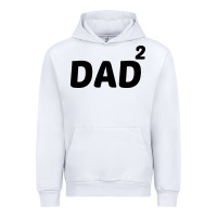 White dad squared Urban Hoodie - artisFamous
