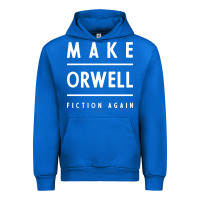 Cobalt Basic Orwell 1984 - Anti Trump Gift Political Urban Hoodie - artisFamous