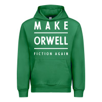 Emerald Basic Orwell 1984 - Anti Trump Gift Political Urban Hoodie - artisFamous