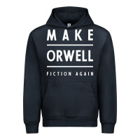 Navy Basic Orwell 1984 - Anti Trump Gift Political Urban Hoodie - artisFamous