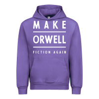 Tulip Basic Orwell 1984 - Anti Trump Gift Political Urban Hoodie - artisFamous