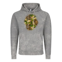 Cloud Rock camouflage and leopard patch  4 Vintage Hoodie - BundleAndBundleShop