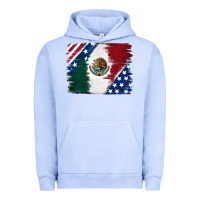 Pigment Grape Ice Mexican With American Flag Urban Hoodie - RanaPortraitStore