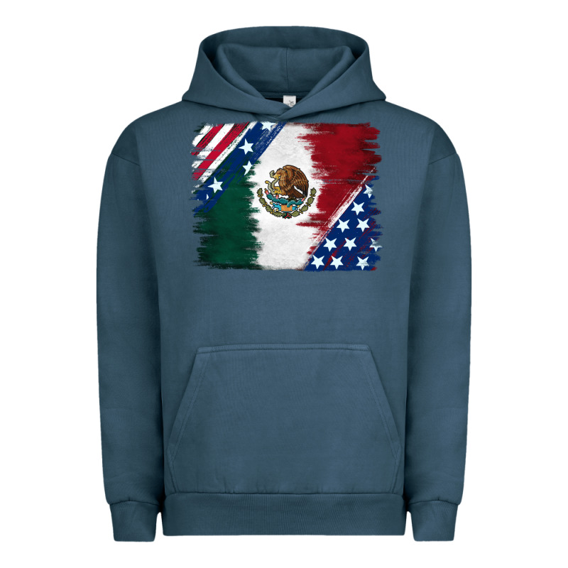 Mexican With American Flag Urban Hoodie by RanaPortraitStore | Teevron