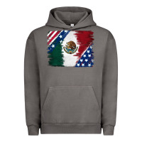 Pigment Tornado Mexican With American Flag Urban Hoodie - RanaPortraitStore