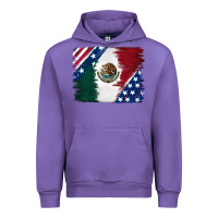 Tulip Mexican With American Flag Urban Hoodie - RanaPortraitStore