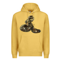 Antique Gold Rattlesnake Premium Hoodie - LillyAllenDesigns