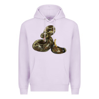 Lilac Rattlesnake Premium Hoodie - LillyAllenDesigns