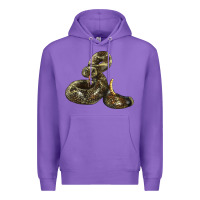 Purple Rattlesnake Premium Hoodie - LillyAllenDesigns