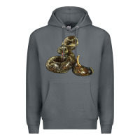Rock Rattlesnake Premium Hoodie - LillyAllenDesigns
