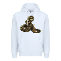 White Rattlesnake Premium Hoodie - LillyAllenDesigns