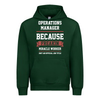 Forest Green Operations Manager - Cool Gift Job Urban Hoodie - artisFamous