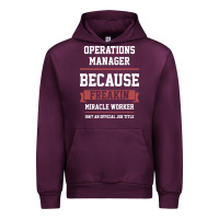 Mauve Wine Operations Manager - Cool Gift Job Urban Hoodie - artisFamous