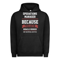Pigment Black Operations Manager - Cool Gift Job Urban Hoodie - artisFamous