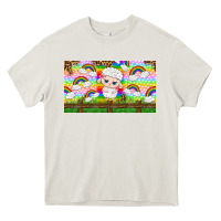 Cream cute sheep Heavy Core Tee - TumblerDesignByShophia