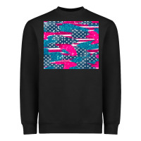 Black usa flag Heavyweight Sweatshirt - AdoDesignShop