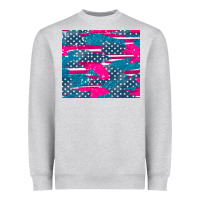 Heather Grey usa flag Heavyweight Sweatshirt - AdoDesignShop
