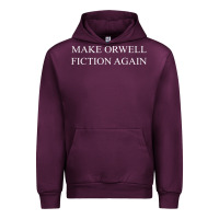 Mauve Wine make orwell fiction Urban Hoodie - artisFamous