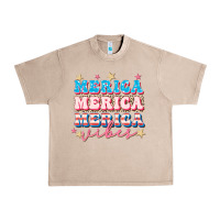 French Oak Merica vibes Urban Heavy Tee - FaDigitalArtStudio