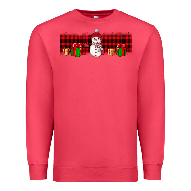 Christmas Snowman Premium Sweatshirt by JahusDesignShop | Teevron