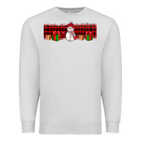 Dove Grey Christmas snowman Premium Sweatshirt - JahusDesignShop