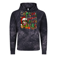Cloud Black coffee is always a good idea Vintage Hoodie - FaDigitalArtStudio