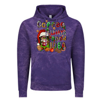 Cloud Purple coffee is always a good idea Vintage Hoodie - FaDigitalArtStudio